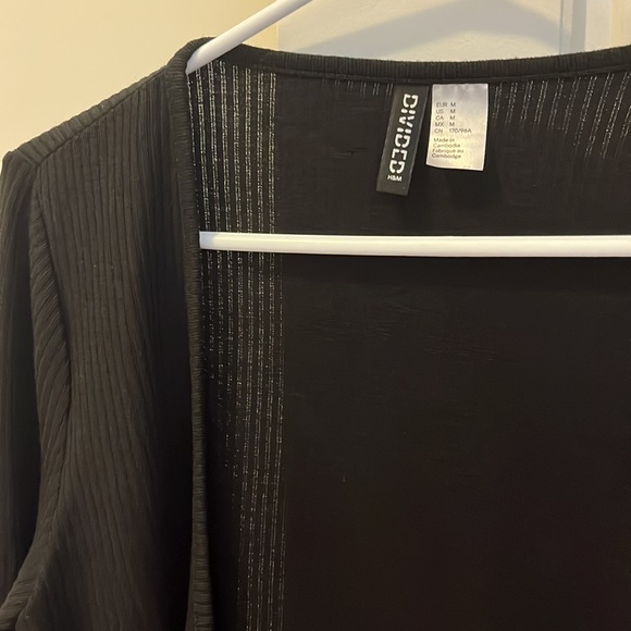 H&M Ribbed Knit Tie Cardigan - Picture 3 of 4